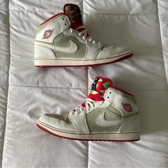 Nike Air Jordon 1 Mid ‘Hare’ 2015 Sneaker